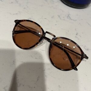 Giorgio Armani Brown Sunglasses